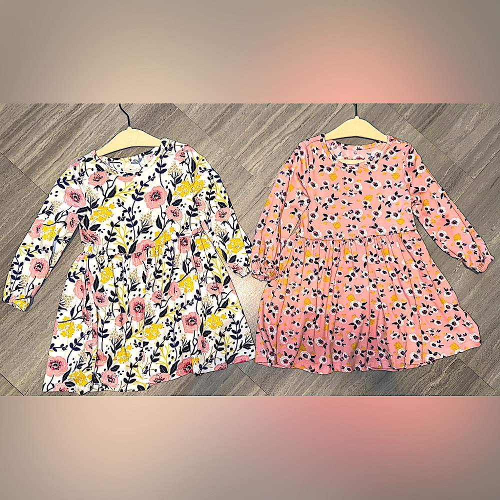 Nannette Kids Toddler Girls Like New Floral Print Dresses size 2T
